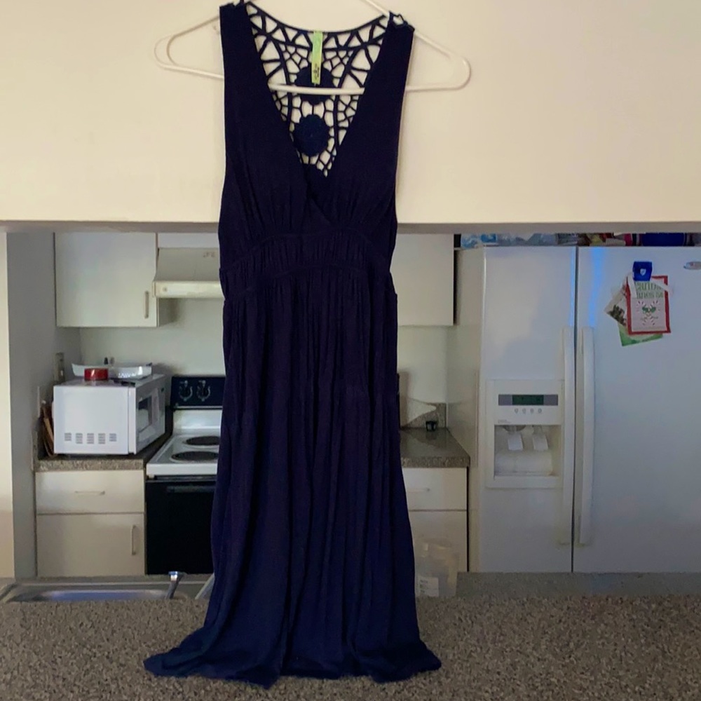 Blue sundress!
